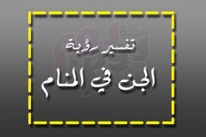 تفسير رؤية الجن في المنام ومعناه بالتفصيل بكل أشكاله