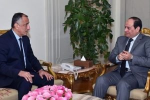 الرئيس السيسي يجتمع بمحافظ البنك المركزي لمناقشة أوضاع الاقتصاد في مصر